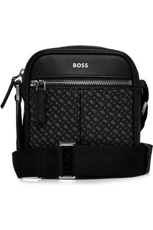 HUGO BOSS Zair N_Ns Zip Skuldertaske Taske Black
