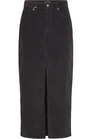 Benetton Skirt Skirts Knee-length & Midi Skirts Black