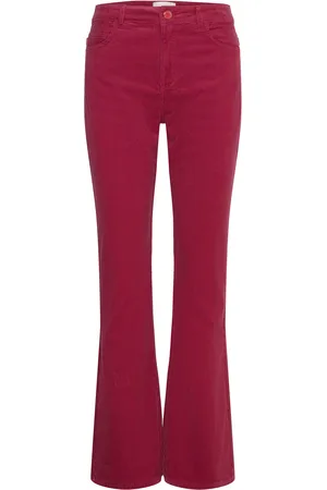 Fabienne Chapot Eva Flare Trousers Bottoms Jeans Flares Red