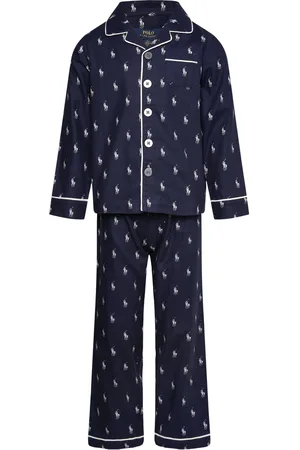 Ralph Lauren S6-Sleepwear Pant Set Pyjamassæt Navy