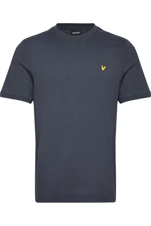 Lyle & Scott Ottoman Tipped T-Shirt Tops T-Kortærmet Skjorte Navy