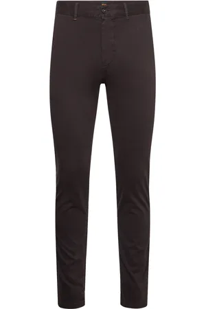 HUGO BOSS Chino_Slim Bottoms Trousers Chinos Brown