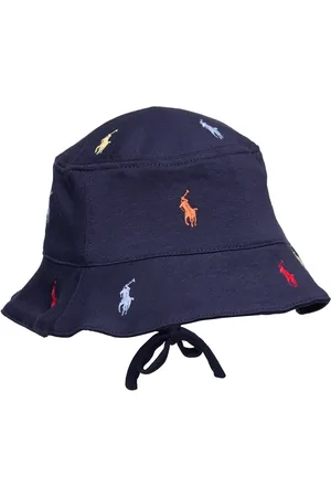 Ralph Lauren 40/1 Interlock-Aoe Hat-Hw-Hat Solhat Blue