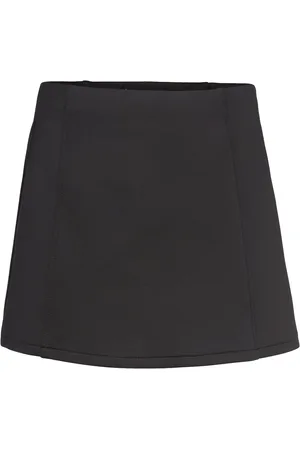 MANGO Mid-Rise Mini-Skirt Skirts Short Skirts Black