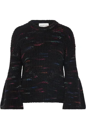 Munthe Sorina Tops Knitwear Jumpers Black