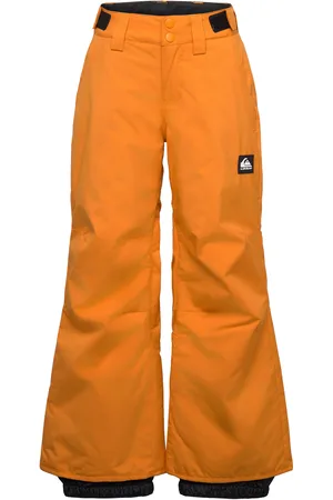 Quiksilver Estate Youth Pt Outerwear Snow-ski Clothing Snow-ski Pants Orange
