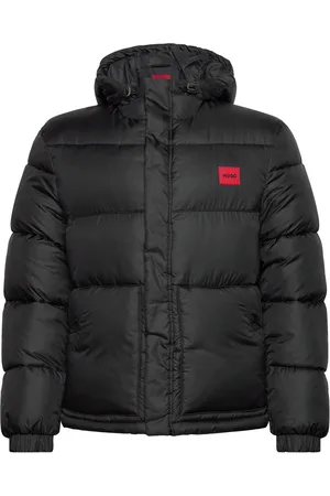 HUGO BOSS Baro2441 Designers Jackets Padded Jackets Black