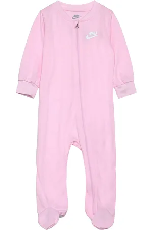 Nike Cf-Footed Coverall Bodies Long-sleeved Pink