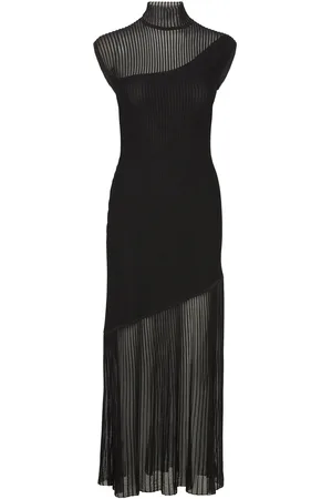 HUGO BOSS Sarreno Maxikjole Festkjole Black