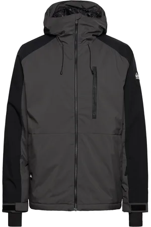 Quiksilver Mission Block Jk Sport Jackets Quilted Jackets Grey