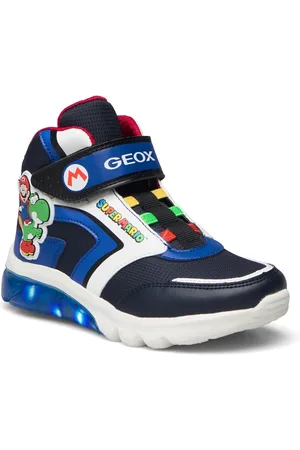 Geox J Ciberdron Boy High-top Sneakers Blue