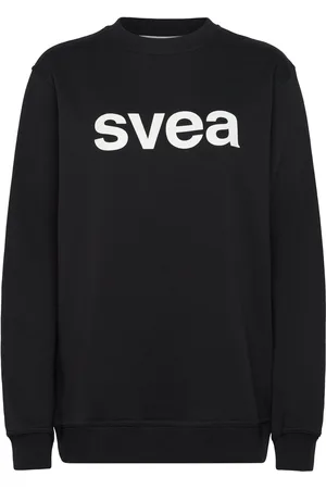 Svea Smcowen Sweatshirt Tops Sweatshirts & Hoodies Sweatshirts Black