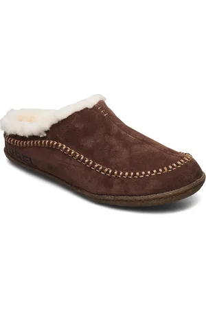 sorel Lanner Ridge Sport Slippers Brown