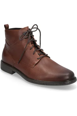 Geox U Terence A Snørestøvler Brown