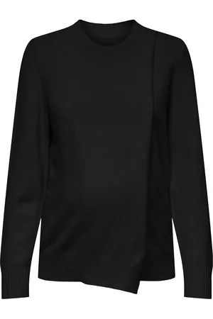 ONLY Olmcapucine Ls O-Neck Pullover Knt Tops Knitwear Jumpers Black