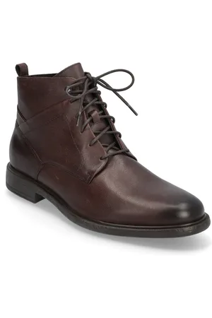 Geox U Terence A Snørestøvler Brown