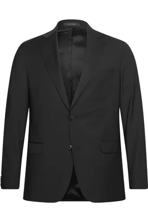 Oscar Jacobson Fogerty Blazer Suits & Blazers Blazers Single Breasted Blazers Black