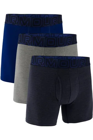 Under Armour Ua Performance Cotton - Solid 6 In 3Pk Boxershorts Multi/patterned