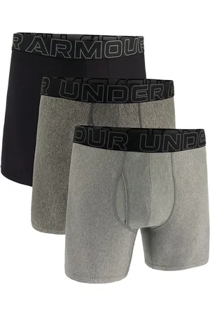 Under Armour Ua Performance Tech - Solid 6 In 3Pk Boxershorts Multi/patterned