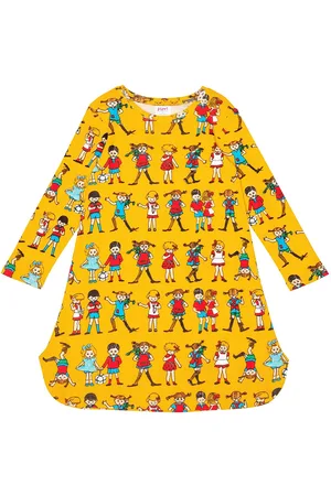 Martinex Pippi Med Vänner Night & Underwear Pyjamas Nightdresses Yellow