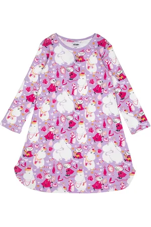 Mumin Smycken Nattlinne Night & Underwear Pyjamas Nightdresses Purple