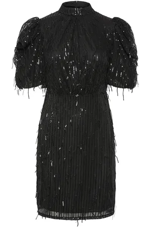 Y.A.S Elza 2/4 Dress - Show Kort Kjole Black