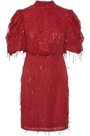 Y.A.S Elza 2/4 Dress - Show Kort Kjole Red