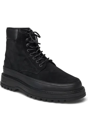 GANT Clafton Mid Boot Snørestøvler Black