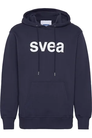 Svea Smcowen Hoodie Tops Sweatshirts & Hoodies Hoodies Navy