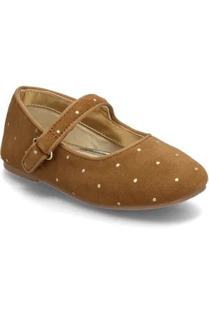 MANGO Suede Ballerinas Ballerinasko Ballerinaer Brown