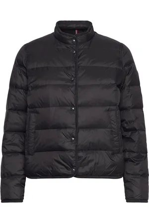 Tommy Hilfiger Lw Down Collarless Jacket Foret Jakke Black