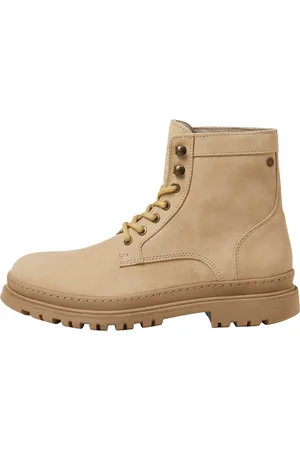 JACK & JONES Jfwchapel Nubuck Boot Ln Snørestøvler Beige Jack & J S