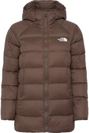 The North Face W Hyalite Down Parka - Eu Sport Jackets Padded Jacket Brown