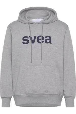 Svea Smcowen Hoodie Tops Sweatshirts & Hoodies Hoodies Grey