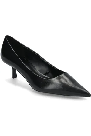 MANGO Kitten Heel Shoes Shoes Heels Pumps Classic Black
