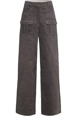 REMAIN Birger Christensen Tappered Denim Pants Bottoms Jeans Tapered Jeans Grey