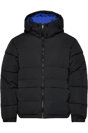 Sixth June Essentiel Puff Printed Downjkt Foret Jakke Black