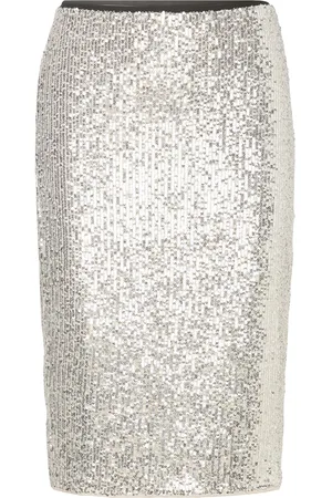 INWEAR Barbaraiw Skirt Skirts Knee-length & Midi Skirts Silver