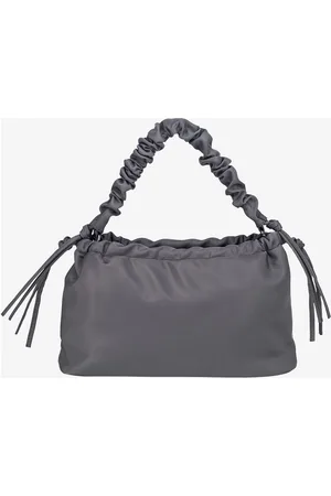 Hvisk Arcadia Matte Twill Bags Top Handle Bags Grey