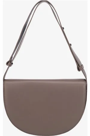 Hvisk Cliff Soft Structure Bags Top Handle Bags Brown