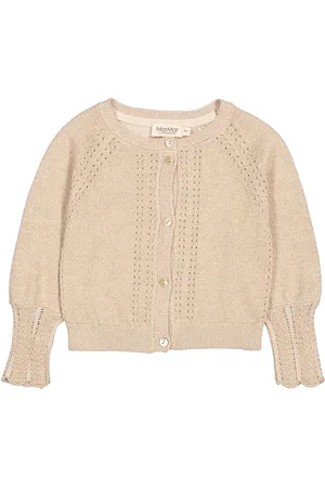 Marmar Copenhagen Tillie B Tops Knitwear Cardigans Gold