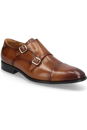 Dune Spontaneous Shoes Business Monks Brown