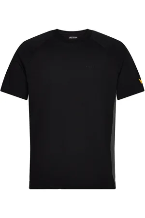Lyle & Scott Colour Block Core T-Shirt Sport Men Men Sports Clothes Sport Tops Sport T-Skjorte Black