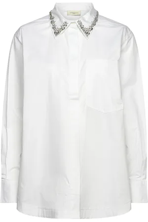 Copenhagen Muse Cmspika-Shirt Tops Shirts Long-sleeved White
