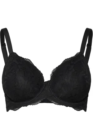 Lindex Bra Tshirt Spacer Nova Lingerie Bras & Tops Full Cup Bras Black