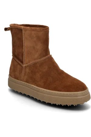 GANT Snowhill Mid Boot Shoes Boots Ankle Boots Ankle Boots Flat Heel Brown