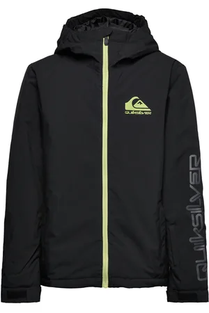 Quiksilver Morton Youth Jk Outerwear Snow-ski Clothing Snow-ski Jacket Black