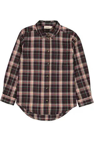 Marmar Copenhagen Tommy Tops Shirts Long-sleeved Shirts Navy