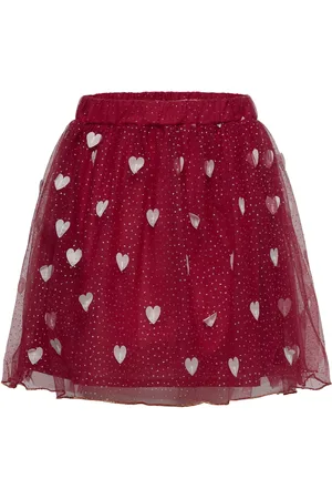 Hust & Claire Hcninna - Skirt Dresses & Skirts Skirts Tulle Skirts Red