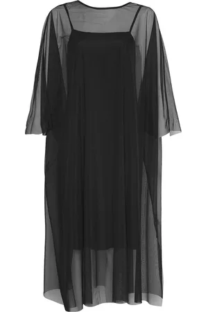 MSCH Mschdianora 3/4 Dress Knælang Kjole Black